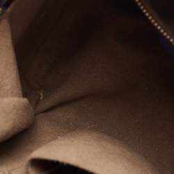 Pre Owned حقيبة جيفنشي ميني لاكريزيا دافيل جلد فضي