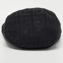 Givenchy Black Monogram Fabric and Leather Hobo