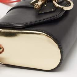 Givenchy Tri Color Leather Obsedia Flap Crossbody Bag
