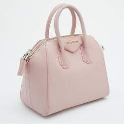 Givenchy Light Pink Leather Mini Antigona Satchel