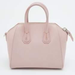 Givenchy Light Pink Leather Mini Antigona Satchel