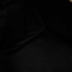 Givenchy Black Monogram Canvas and Leather Zip Satchel