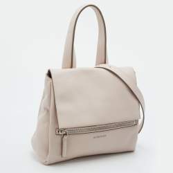 Givenchy Pink Leather Pandora Pure Flap Top Handle Bag