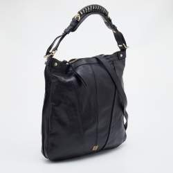 Pre Owned حقيبة هوبو جيفنشي جلد مطوي أحمر مرجاني