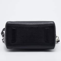Pre Owned Givenchy Black Leather Small Antigona Satchel