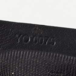 Givenchy Black Monogram Canvas and Leather Tassel Baguette Bag