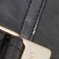 Givenchy Deep Green Leather Flap Continental Wallet
