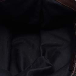 Givenchy Grey/Brown Monogram Coated Canvas and Leather Tote