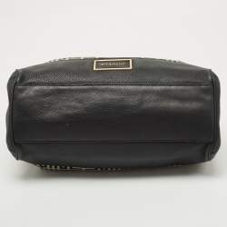 Givenchy Black/White Monogram Canvas and Leather Double Zip Tote