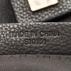 Givenchy Black/White Monogram Canvas and Leather Double Zip Tote