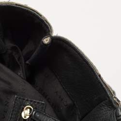 Givenchy Black/White Monogram Canvas and Leather Double Zip Tote