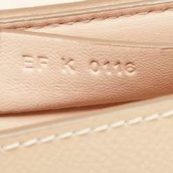 Givenchy Beige Patent Leather Bow Cut Chain Clutch