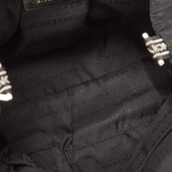 Pre Owned Givenchy Black Monogram Nylon and Leather Tote