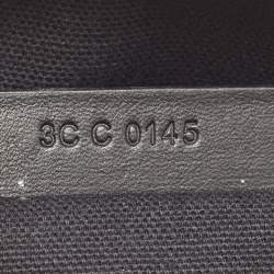 Pre Owned Givenchy Black Leather Studded Antigona Wristlet Clutch