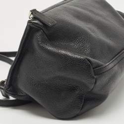 Pre Owned Givenchy Black Leather Mini Pandora Sugar Crossbody Bag