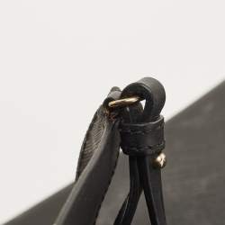 Pre Owned Givenchy Black Coated Canvas and Leather Favelas 74 Tote