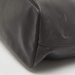 Pre Owned Givenchy Black Coated Canvas and Leather Favelas 74 Tote