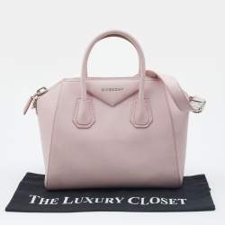 مملوكة مسبقًا Givenchy Pink Leather Small Antigona Satchel