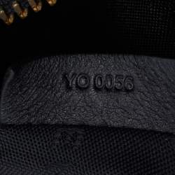 Pre Owned Givenchy Black Monogram Canvas and Leather Satchel