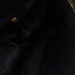 Pre Owned Givenchy Black Monogram Canvas and Leather Satchel