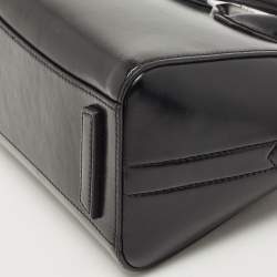 Pre Owned Givenchy Black Leather Mini Antigona Satchel