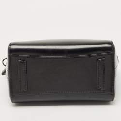 Pre Owned Givenchy Black Leather Mini Antigona Satchel
