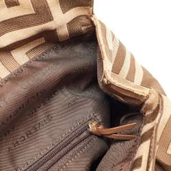 Givenchy Brown Monogram Canvas and Leather Top Handle Bag
