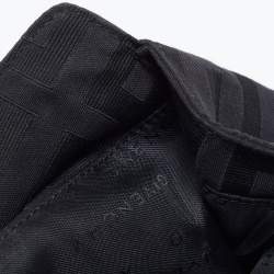 Givenchy Black Monogram Canvas and Leather Top Handle Bag