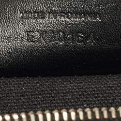 Pre Owned Givenchy Black Leather Graphic Print Zip Pouch