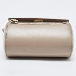 مملوكة مسبقًا Givenchy Beige Leather Mini Pandora Box Crossbody Bag