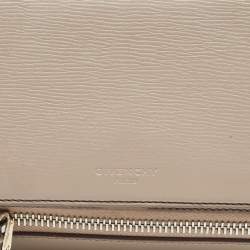 مملوكة مسبقًا Givenchy Beige Leather Mini Pandora Box Crossbody Bag