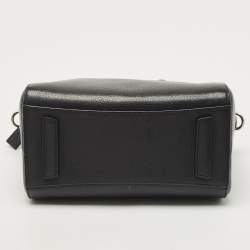 Pre Owned Givenchy Black Leather Mini Antigona Satchel