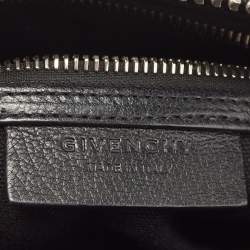 Pre Owned Givenchy Black Leather Mini Antigona Satchel