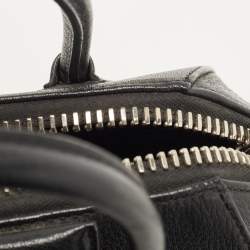Pre Owned Givenchy Black Leather Mini Antigona Satchel