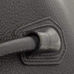 Pre Owned Givenchy Black Leather Mini Antigona Satchel