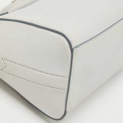 Pre Owned Givenchy Pale Blue Leather Antigona Wristlet Clutch