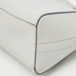 Pre Owned Givenchy Pale Blue Leather Antigona Wristlet Clutch