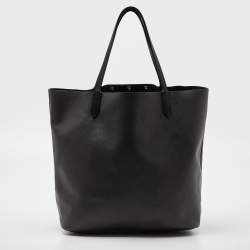 Pre Owned Givenchy Black Bambi Print Coated Canvas and Leather Antigona Shopper Tote