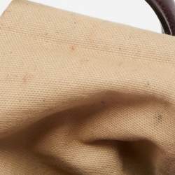 Pre Owned Givenchy Burgundy Leather Small Antigona Satchel