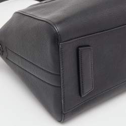 Pre Owned Givenchy Black Leather Small Antigona Satchel