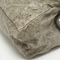 Givenchy Grey Leather Medium Pandora Top Handle Bag