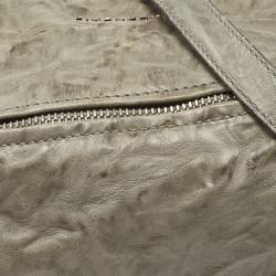 Givenchy Grey Leather Medium Pandora Top Handle Bag