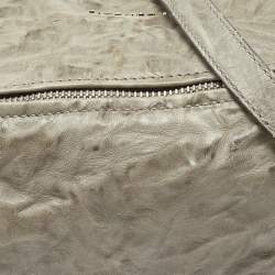 Givenchy Grey Leather Medium Pandora Top Handle Bag