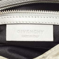 Givenchy Grey Leather Medium Pandora Top Handle Bag
