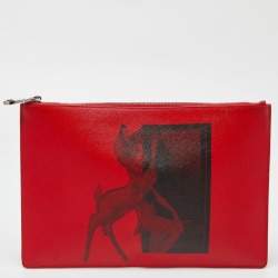 GIVENCHY BRANDED POUCH WITH STRAP