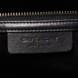 Pre Owned Givenchy Brown Croc Embossed Leather Small Antigona Satchel