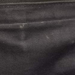 Pre Owned Givenchy Black/Dark Blue Panther Print Patent Leather Medium Nightingale Satchel