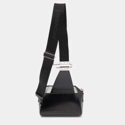 Pre Owned Givenchy Black Leather Antigona Sling Bag