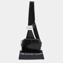 Pre Owned Givenchy Black Leather Antigona Sling Bag