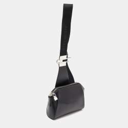 Pre Owned Givenchy Black Leather Antigona Sling Bag